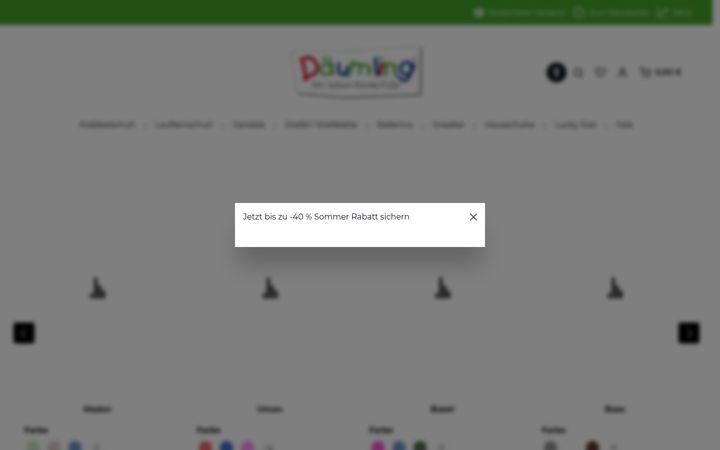 Screenshot of daeumling.de
