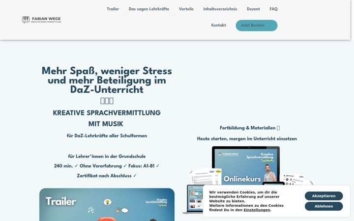 Screenshot of daf-fortbildung.de