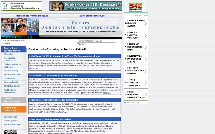 Screenshot of daf-netzwerk.org