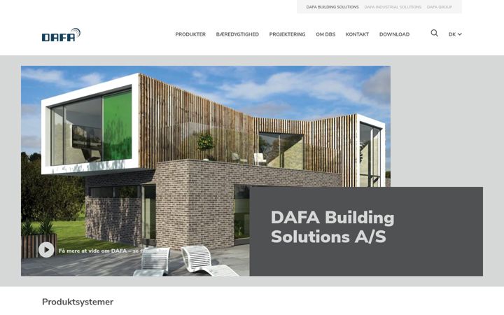 Screenshot of dafa-build.com