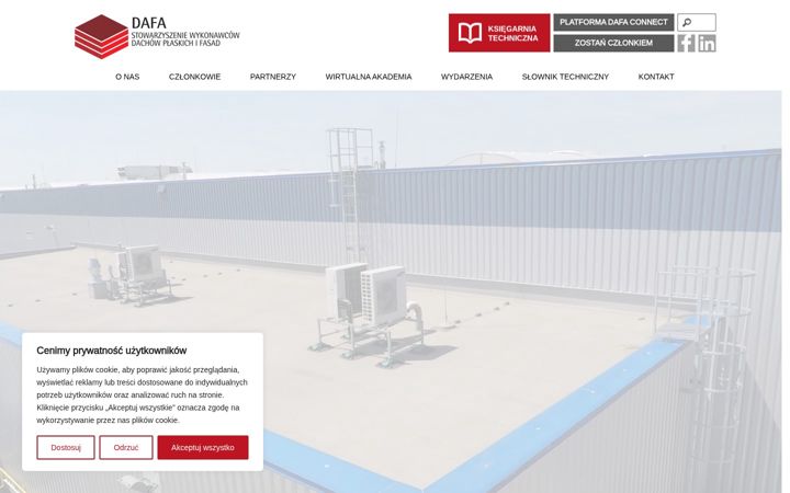 Screenshot of dafa.com.pl