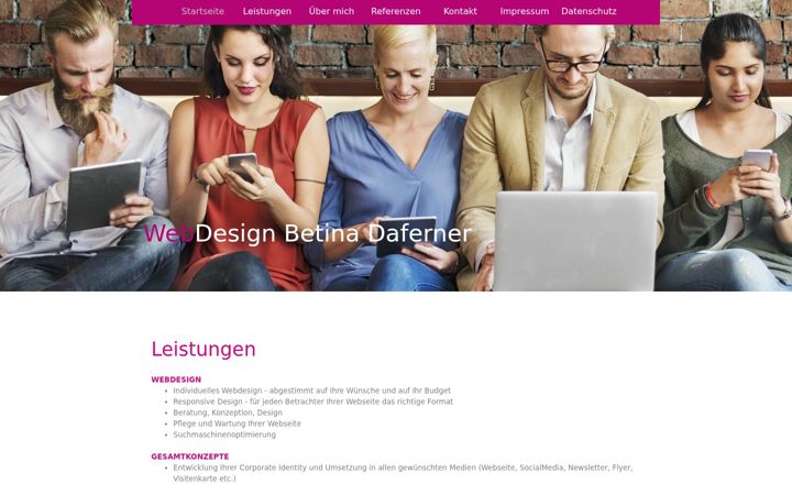 Screenshot of daferner.org