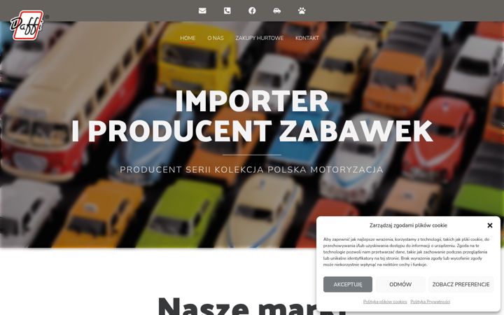Screenshot von daffi.pl