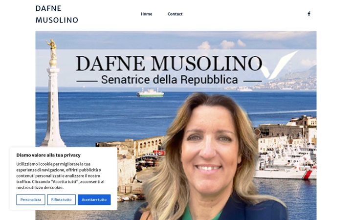 Screenshot ta' dafnemusolino.it