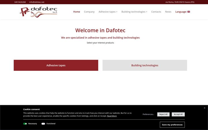 Zrzut ekranu dafotec.net