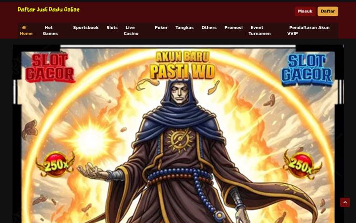 Skjámynd af daftarjudidaduonline.com
