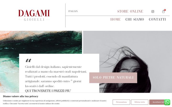 Screenshot di dagami.it