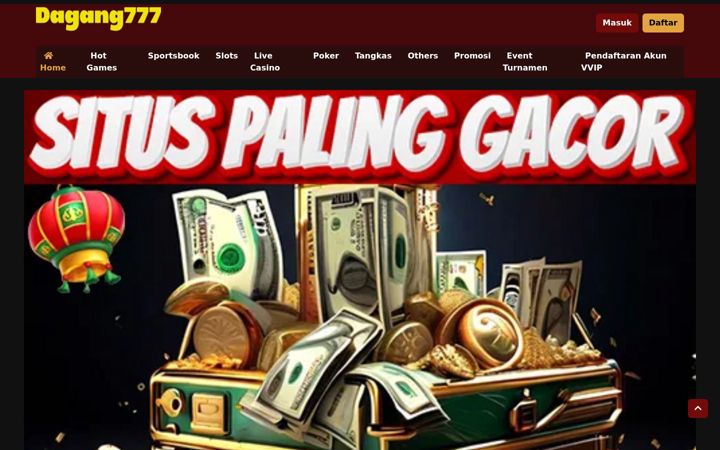 Screenshot von dagang777.net
