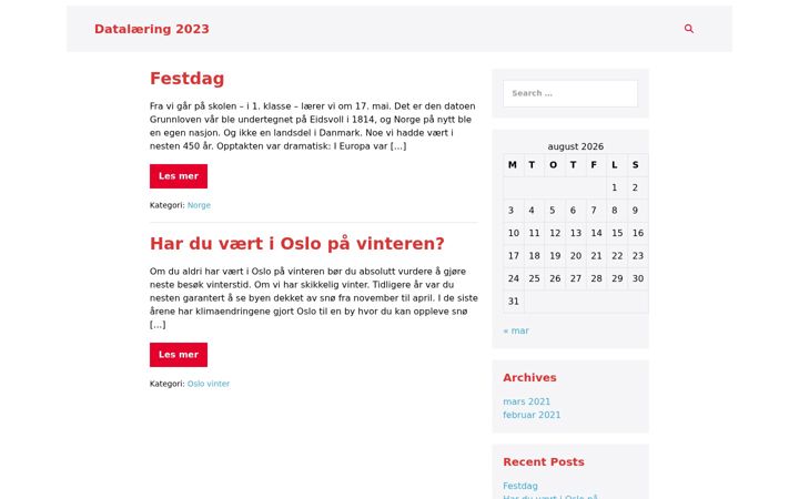 Ekrano kopija dagbjelkevik.no