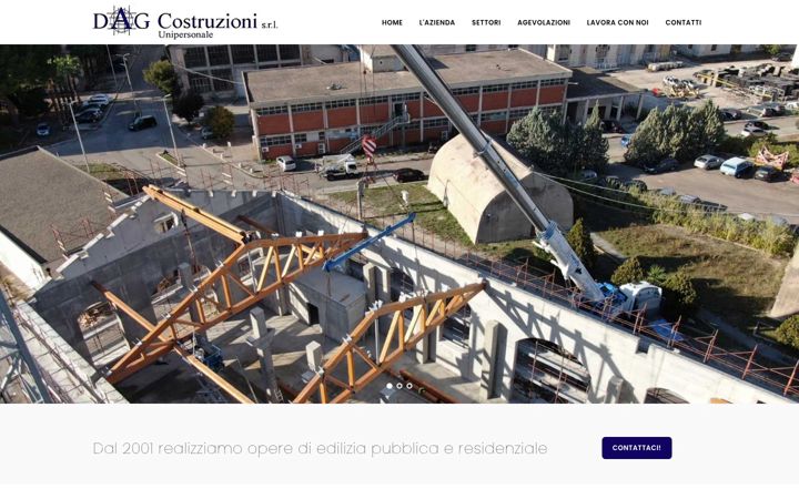 Screenshot di dagcostruzioni.it