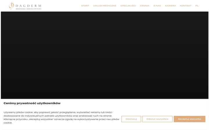 Screenshot of dagderm.pl