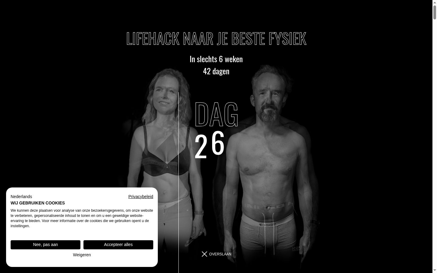 Ekrānuzņēmums ar piekrišanas baneri, kas tika rādīts pirms jebkādas mijiedarbības