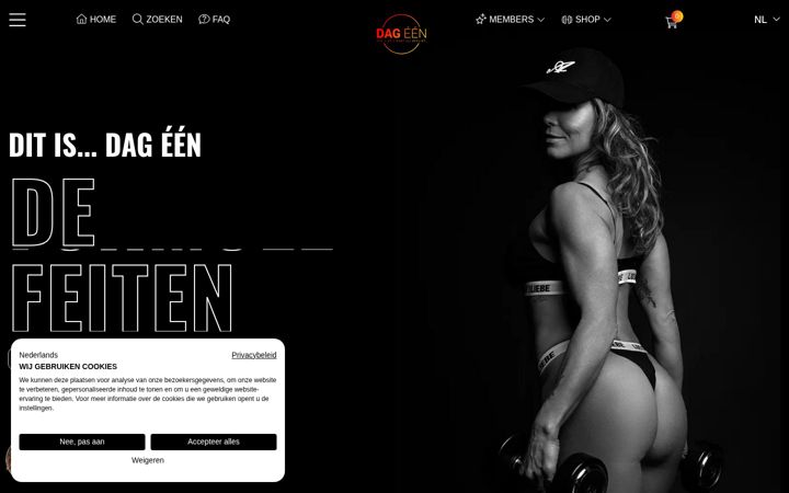 Skjermbilde av dageen.nl