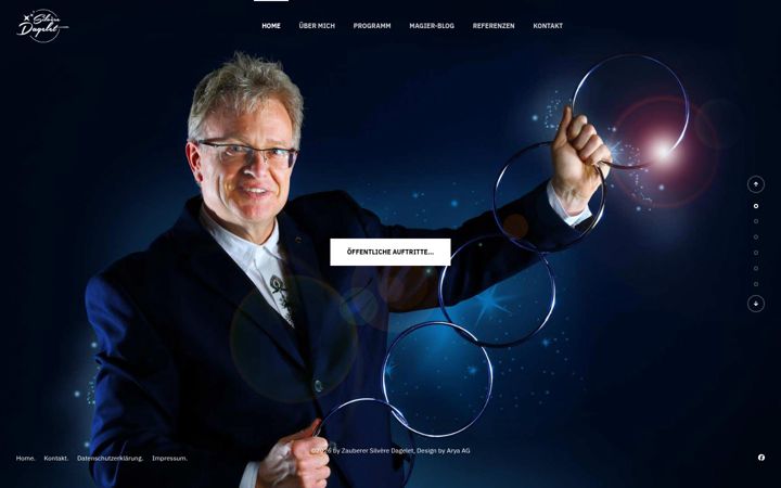 Screenshot of dagelet.ch