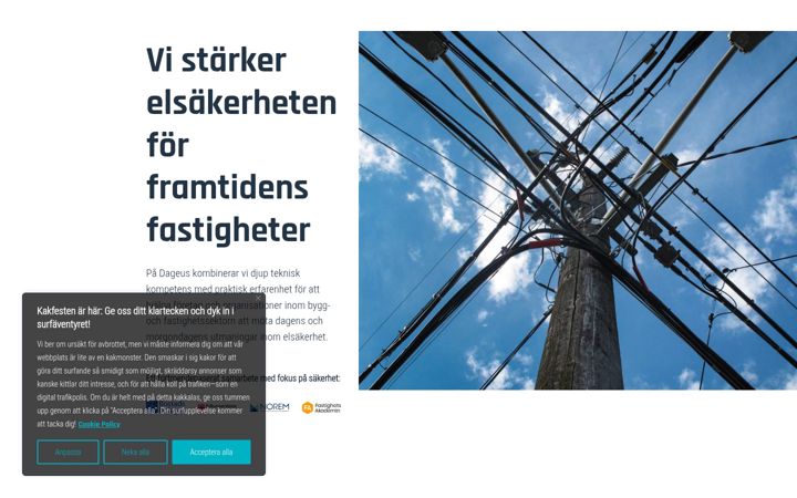 Screenshot of dageus.com