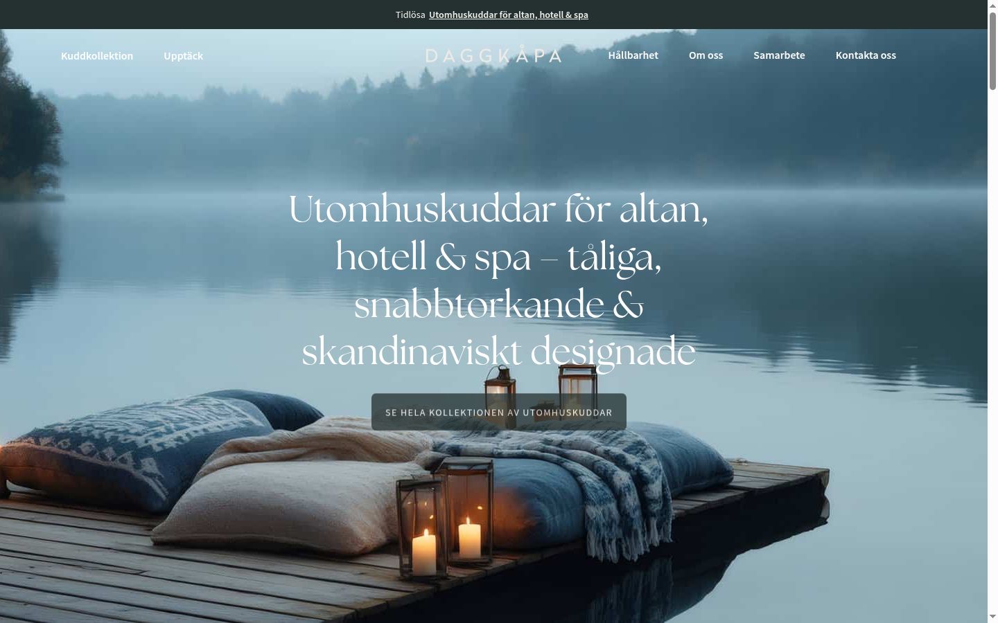 Screenshot des Einwilligungsbanners vor jeglicher Interaktion