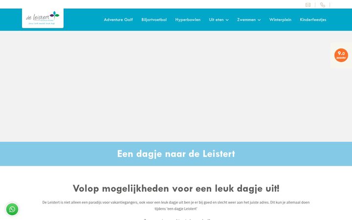 Screenshot ta' dagjedeleistert.nl