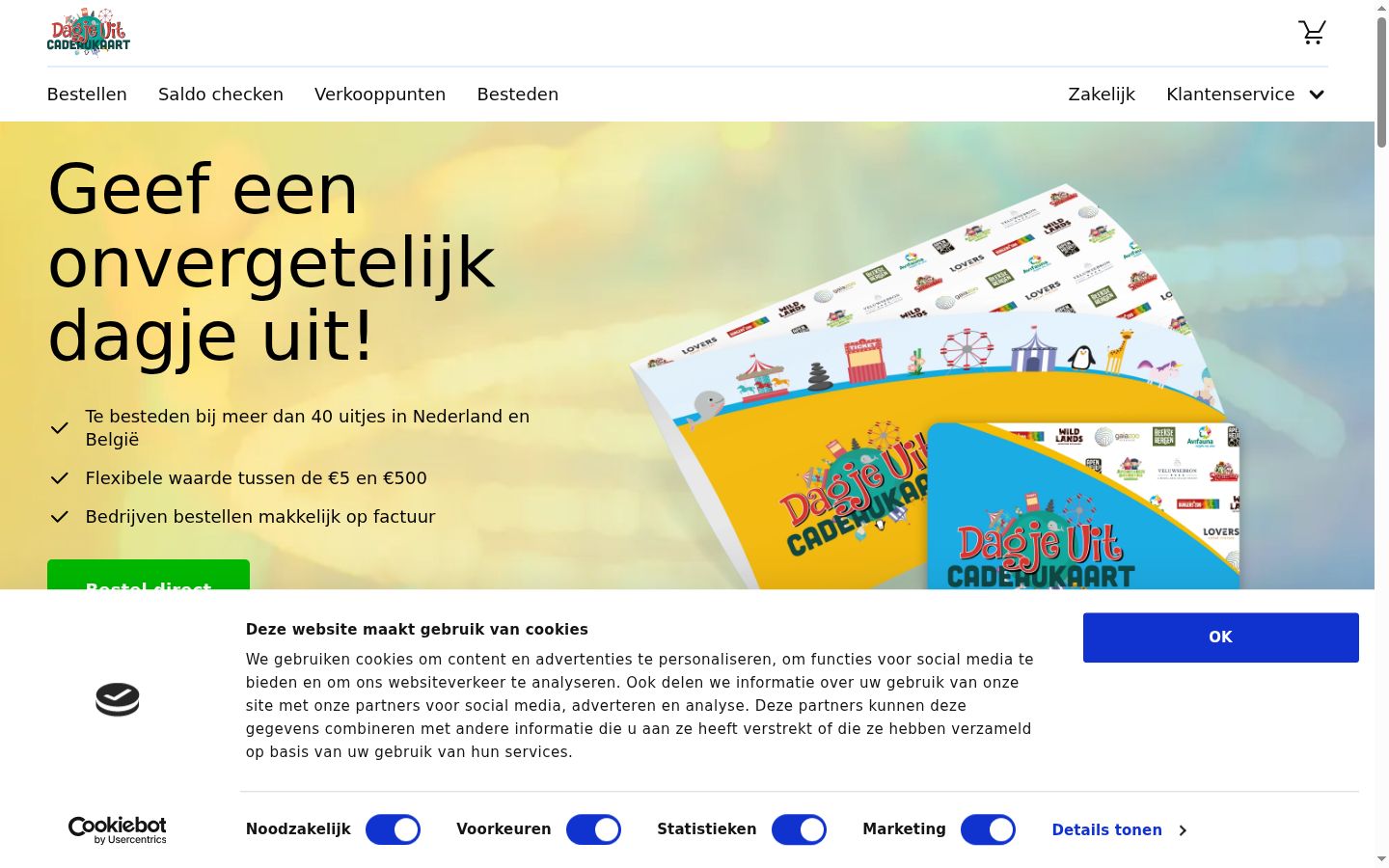 Screenshot tal-banner tal-kunsens muri qabel kwalunkwe interazzjoni