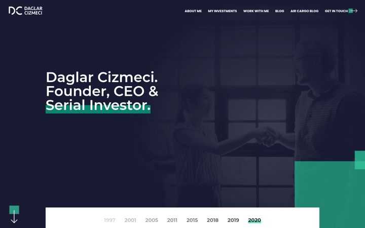 Screenshot of daglar-cizmeci.com