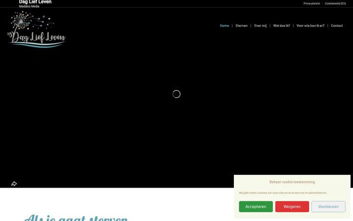 Screenshot ta' dagliefleven.nl