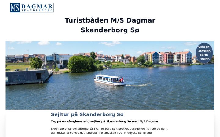 Capture d'écran de dagmar-skanderborg.dk