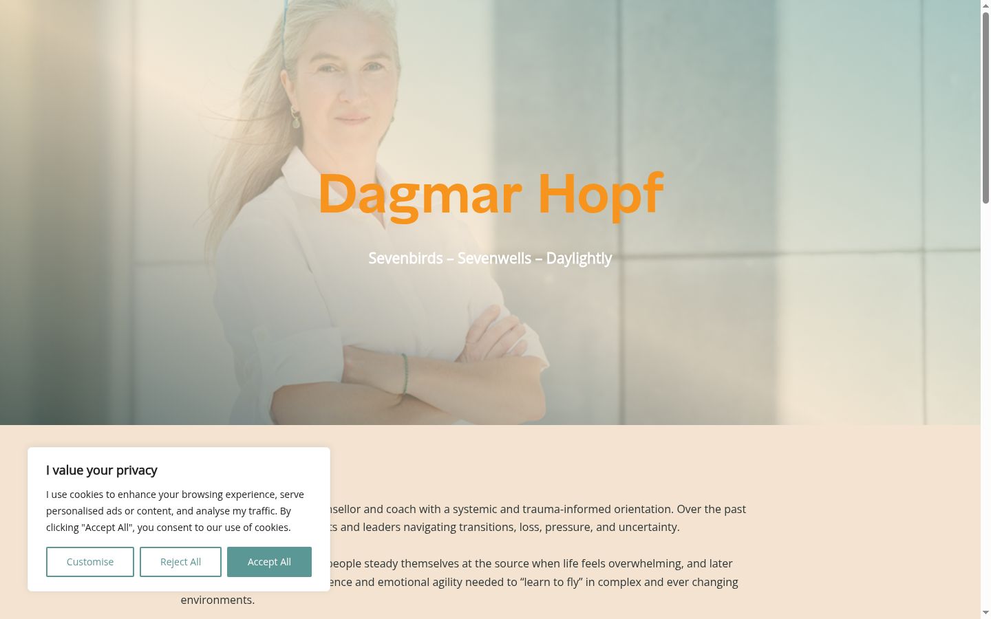 Screenshot van de toestemmingsbanner zoals getoond vóór enige interactie