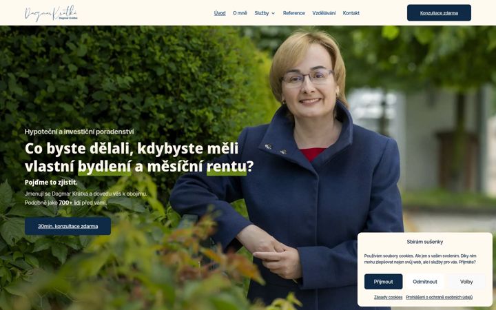 Screenshot ta' dagmarkratka.cz