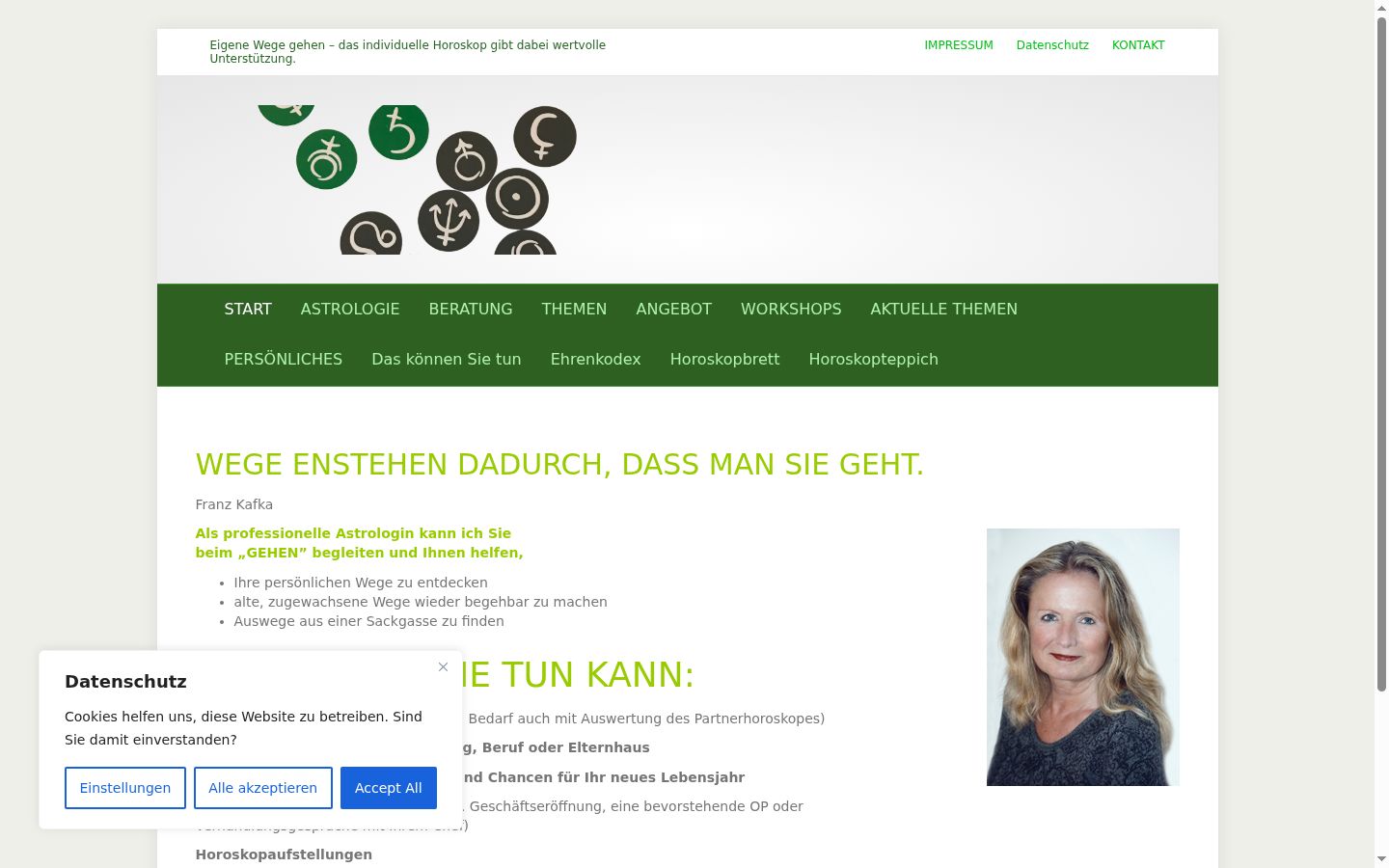 Screenshot tal-banner tal-kunsens muri qabel kwalunkwe interazzjoni