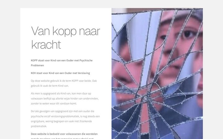 Screenshot ta' dagmarvoss.nl