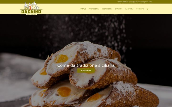 Screenshot of dagnino.com