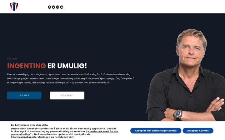 Ekrano kopija dagottolauritzen.no