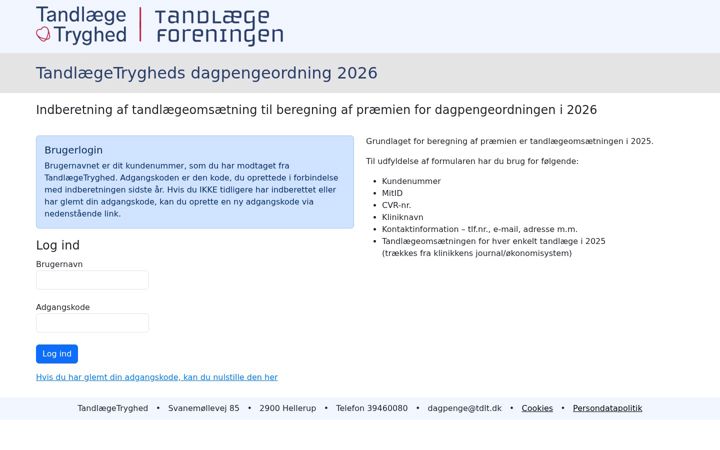 Capture d'écran de dagpengeindberet.dk