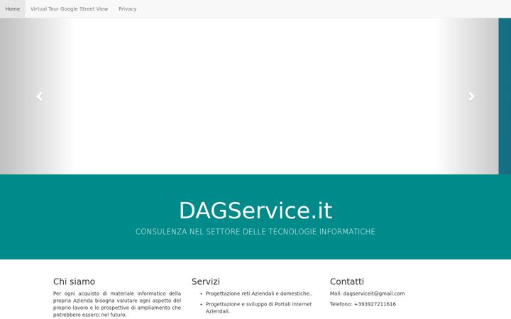 Screenshot of dagservice.it