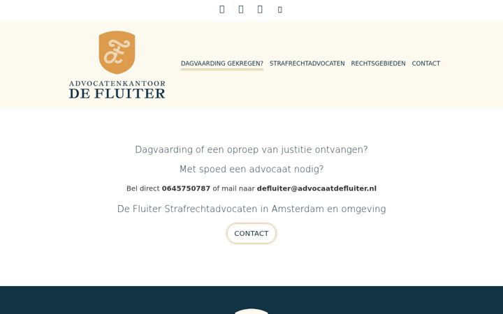 Skjermbilde av dagvaardingpolitierechter.nl