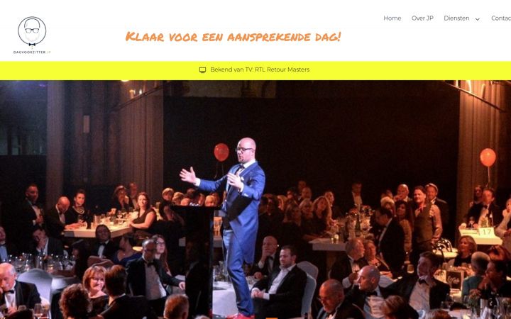 Skjermbilde av dagvoorzitterjp.nl