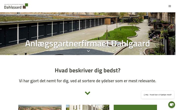 Snímek obrazovky dahlgaardaps.dk