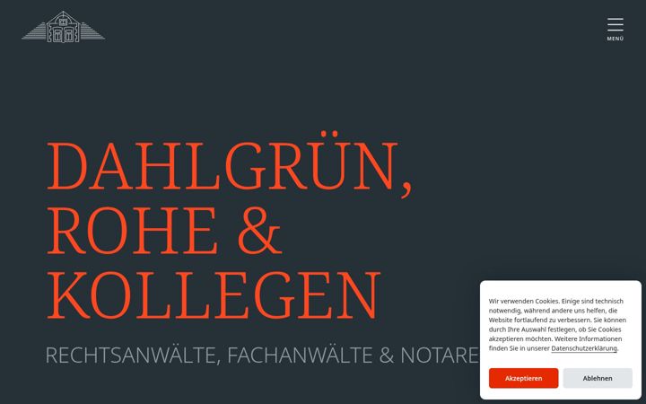 Screenshot of dahlgruen.de