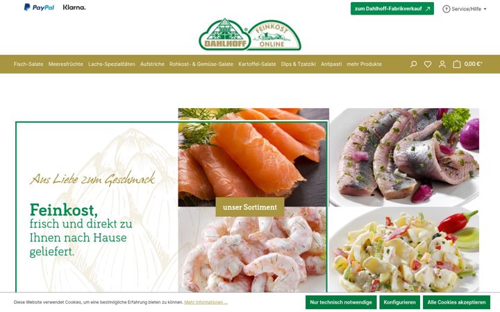 Screenshot of dahlhoff-shop.de