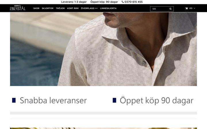 Screenshot di dahlinbyeberstal.se