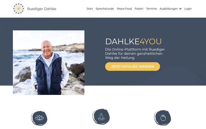 Kuvakaappaus sivustosta dahlke4you.com