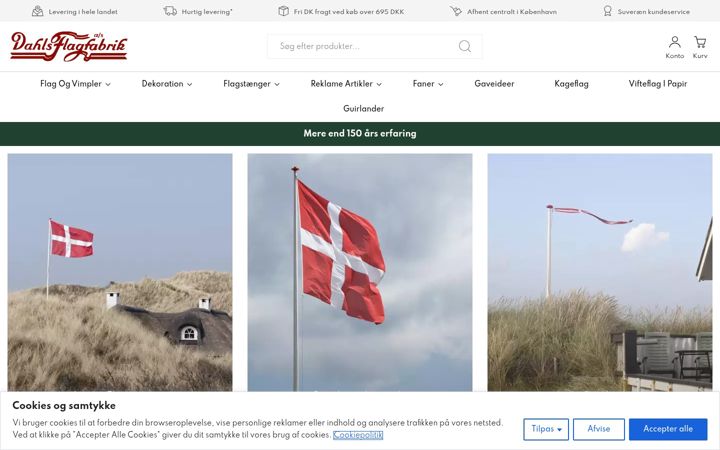Capture d'écran de dahls-flag.dk