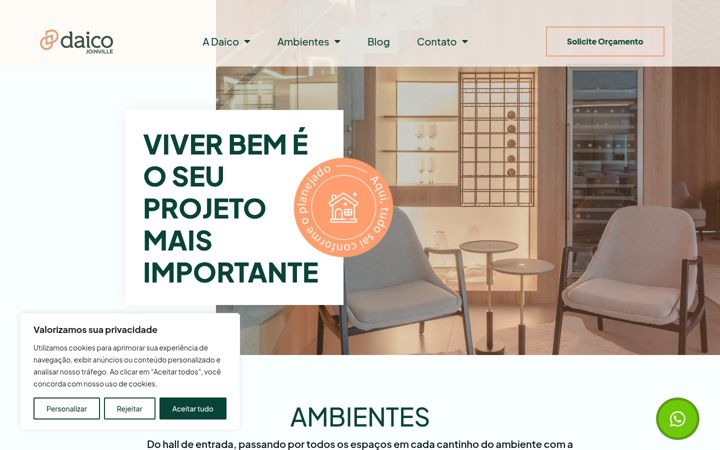 Екранна снимка на daicojoinville.com.br