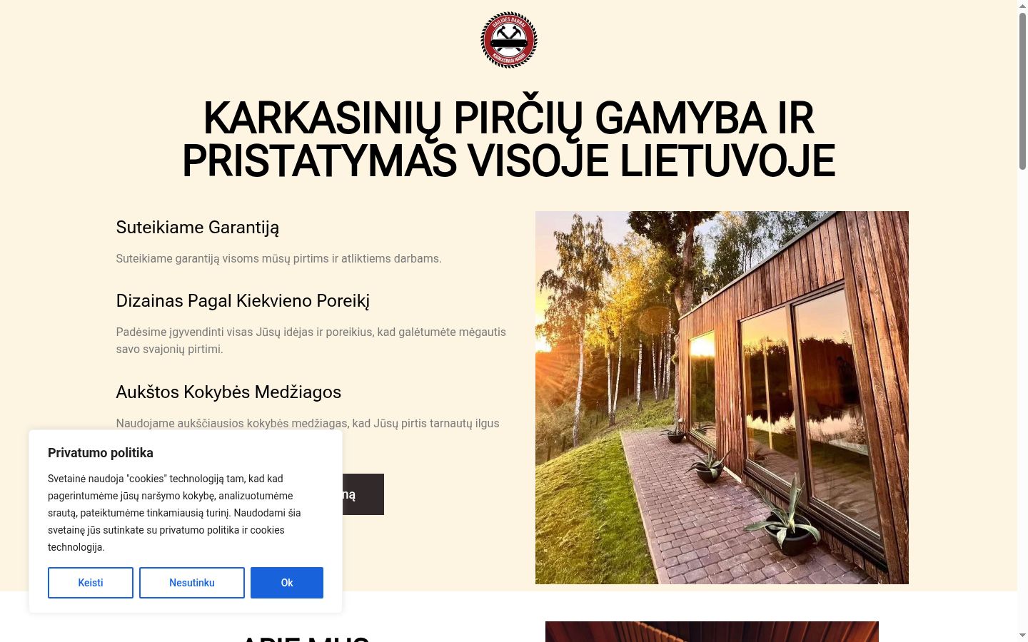 Screenshot tal-banner tal-kunsens muri qabel kwalunkwe interazzjoni