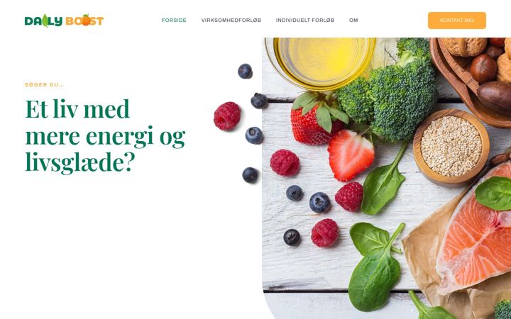 Screenshot of daily-boost.com