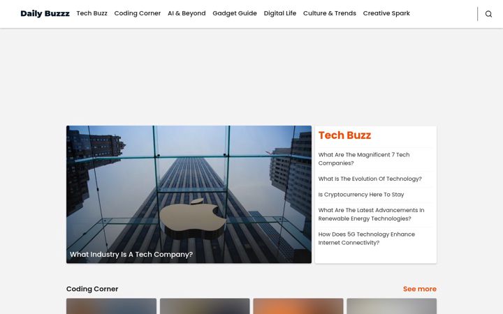 Screenshot of daily-buzzz.com