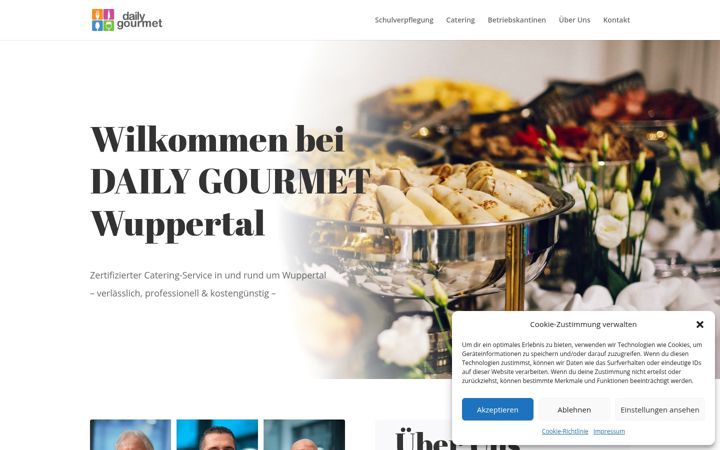 Screenshot of daily-gourmet.de