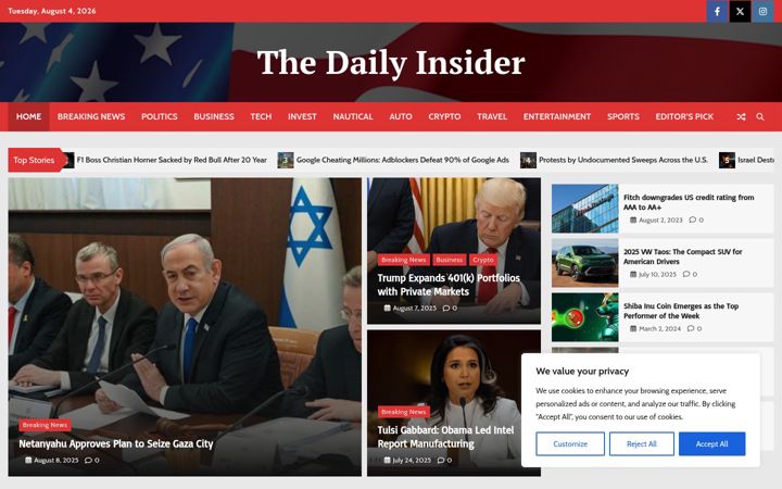 Screenshot of daily-insider.com