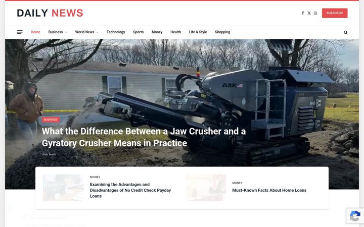 Screenshot von daily-news.org