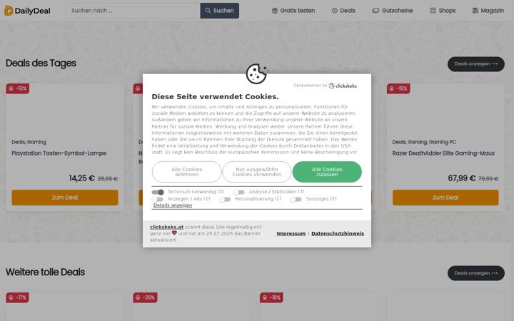 Screenshot of dailydeal.de