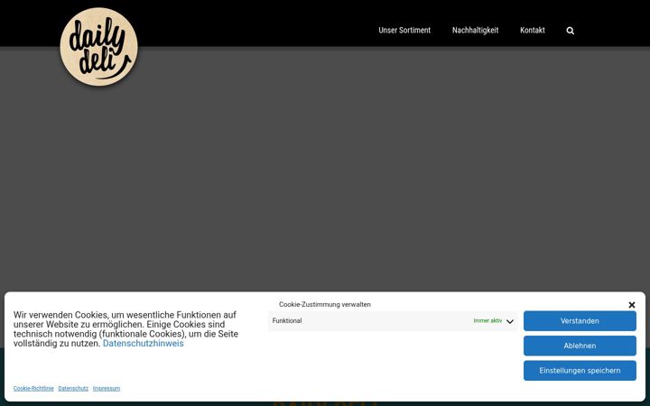 Screenshot of dailydeli.de
